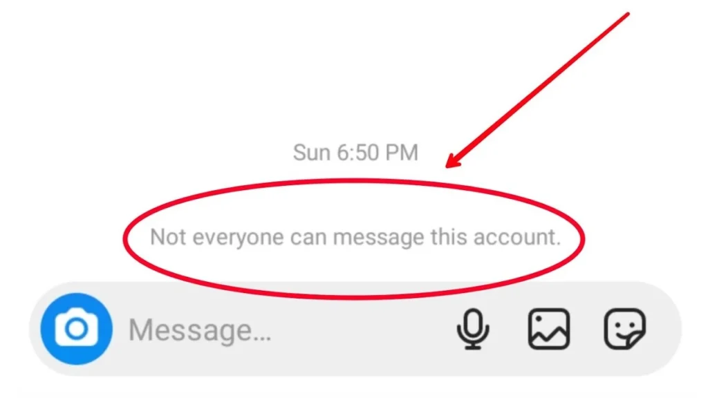 Messenger Not Everyone Can Message This Account